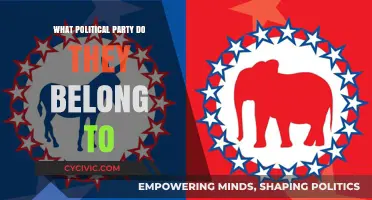 Unveiling Political Affiliations: Identifying Their Party Membership and Beliefs