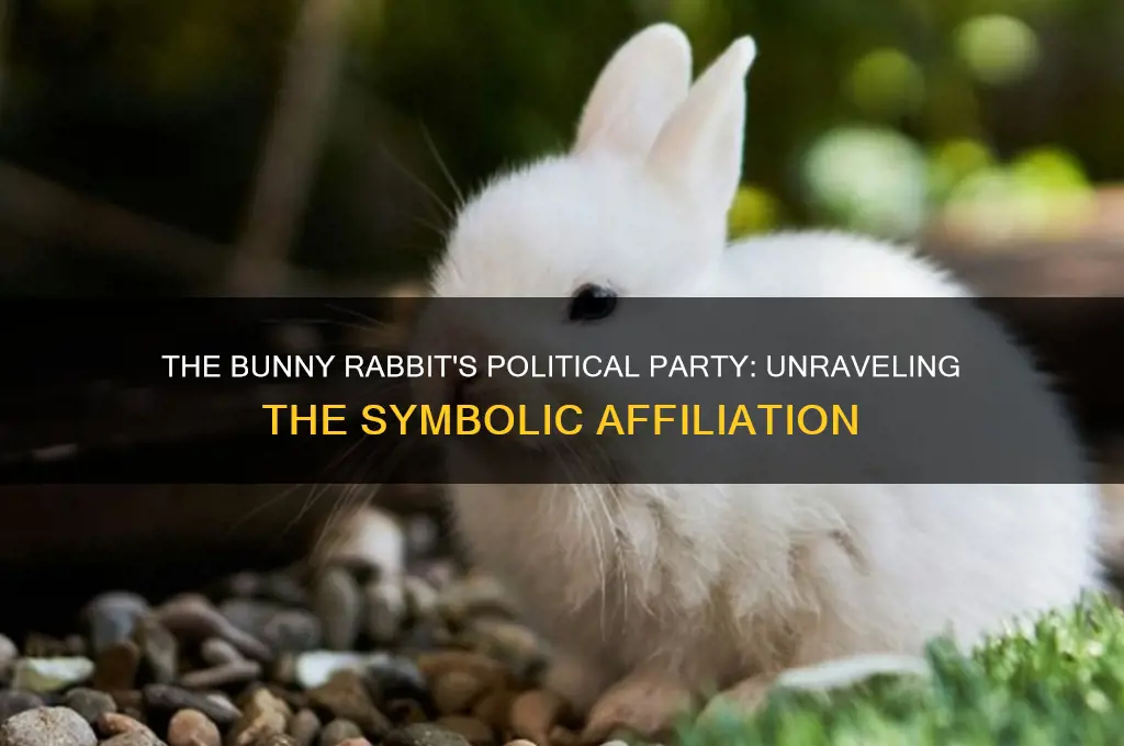 what political party doea tje bunny rabbit represent