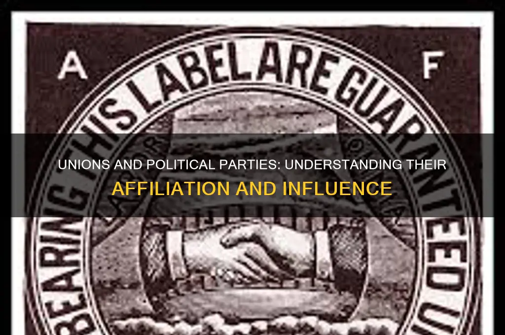 what political party does a union fall under