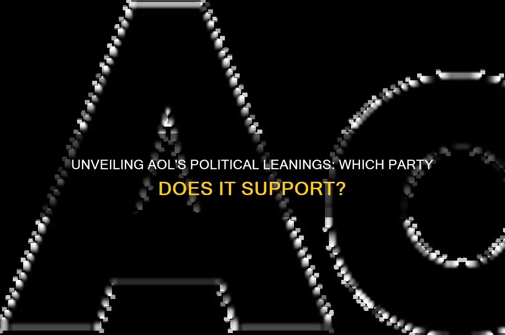 what political party does aol support