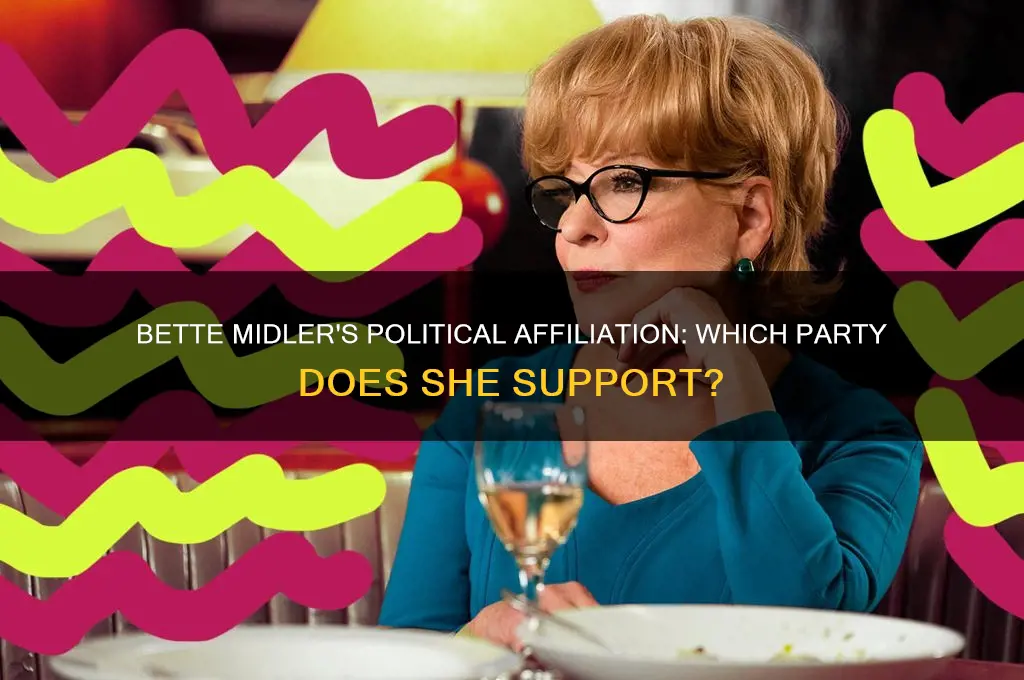 what political party does bette midler part of