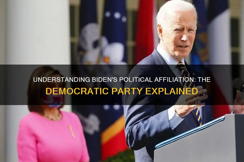 what political party does biden belong to
