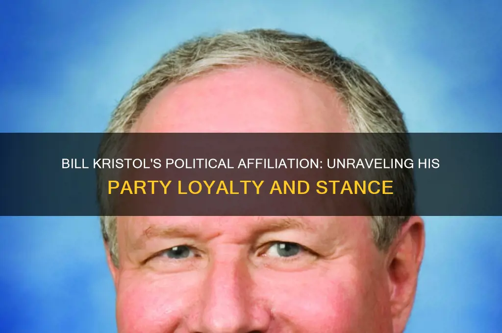 what political party does bill kristol belong to