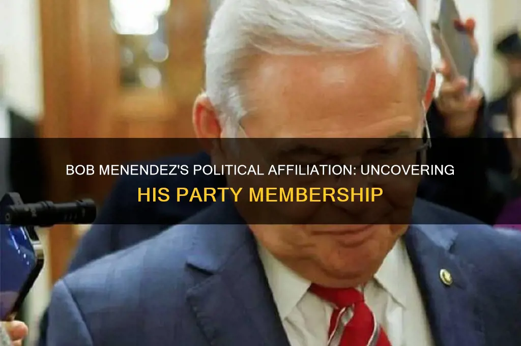 what political party does bob menendez belong to