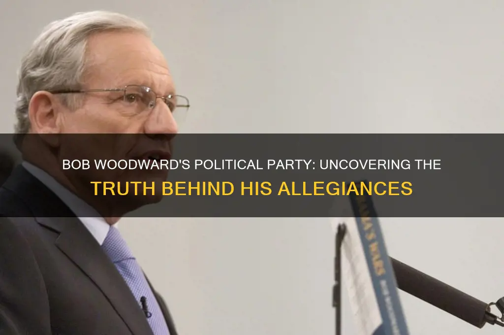 what political party does bob woodward belong to