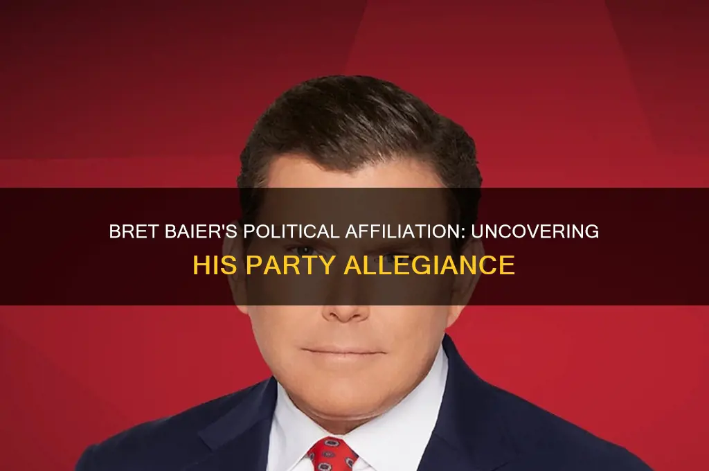 what political party does bret baier belong to