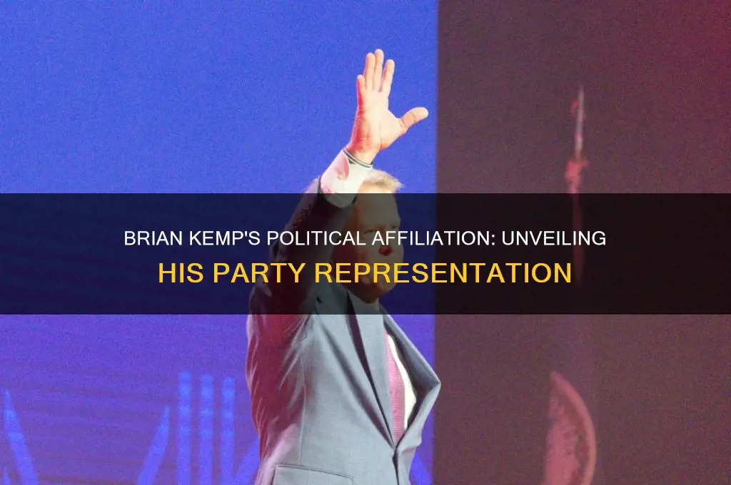 what political party does brian kemp represent