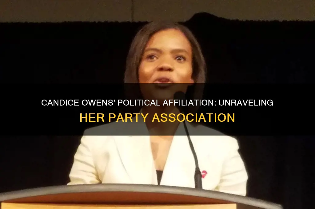 what political party does candice owens associate with