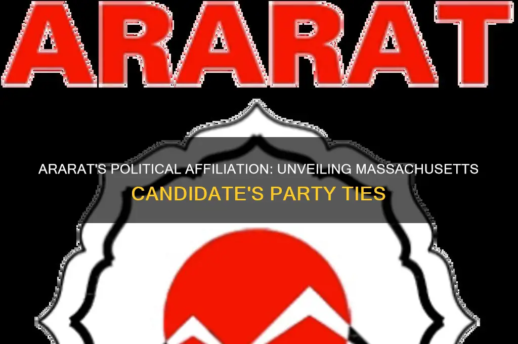 what political party does candidate ararat in massachusetts