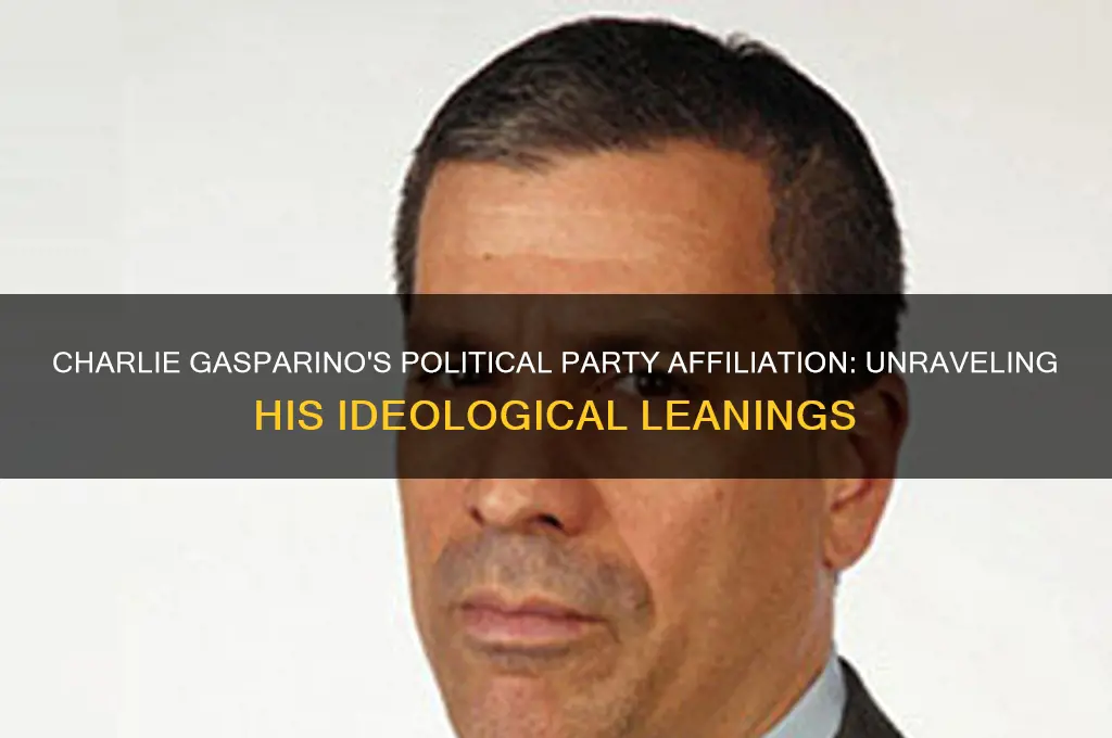 what political party does charlie gasparino belong to