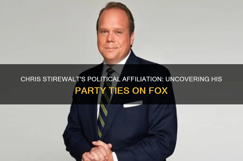 what political party does chris stiwald on fox belong too