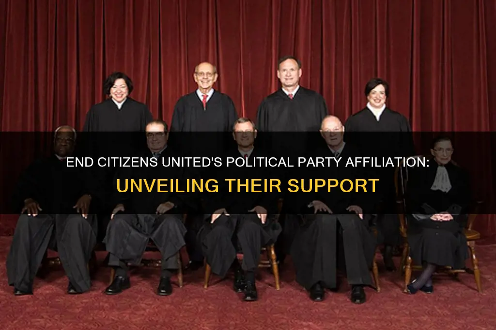 what political party does end citizens united support