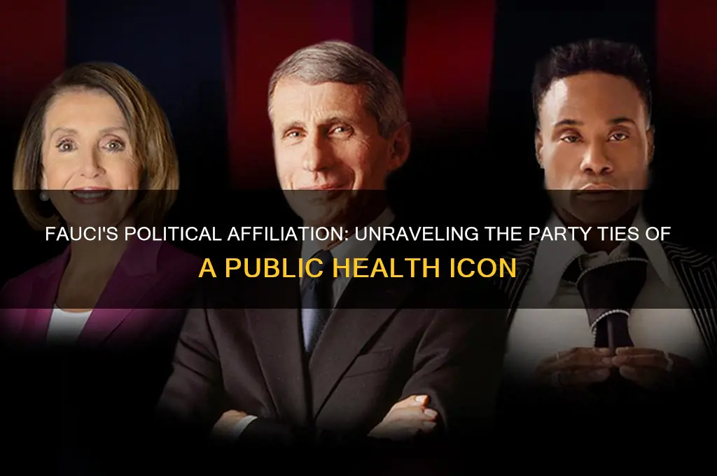 what political party does fauci belong to