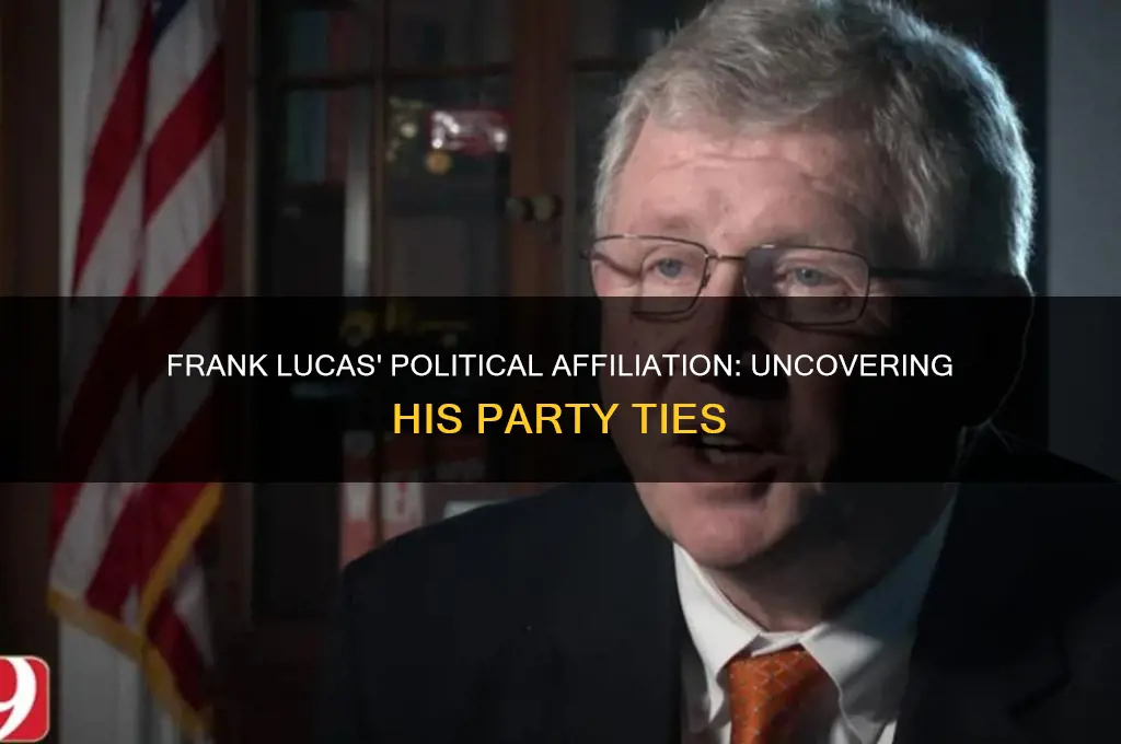 what political party does frank lucas have
