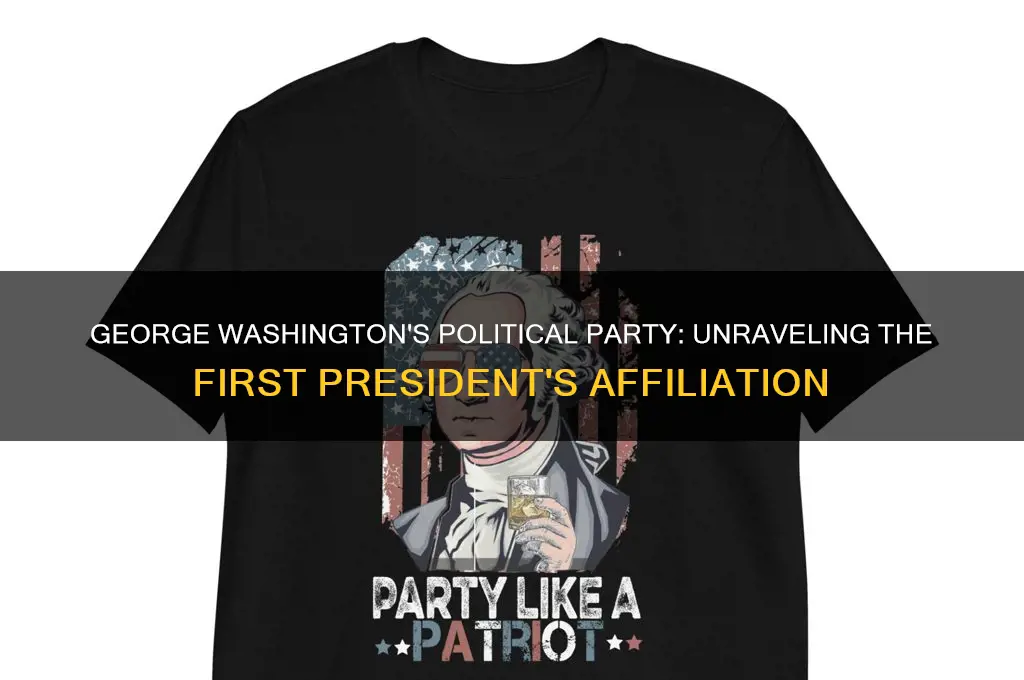 what political party does george washington belong to