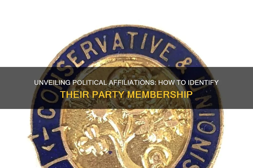 what political party does he she belong to