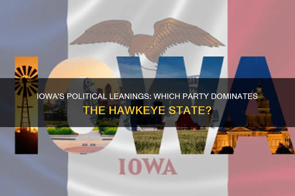 what political party does iowa favor