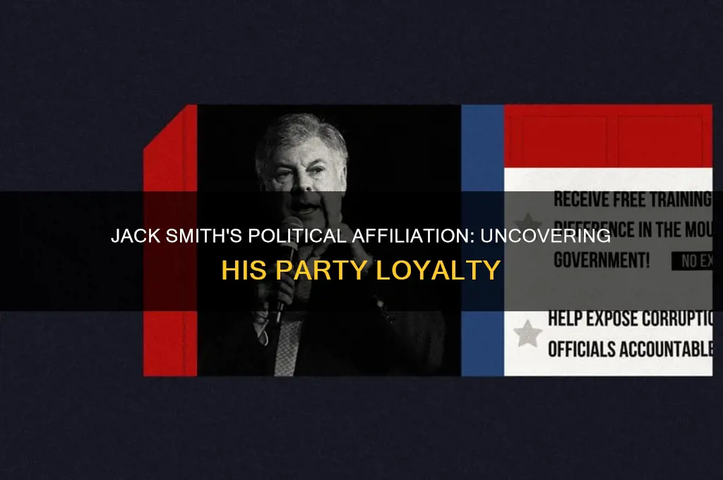 what political party does jack smith belong to