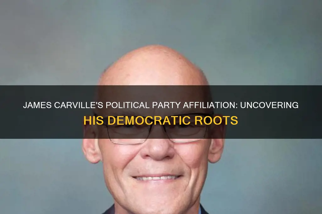 what political party does james carville belong to