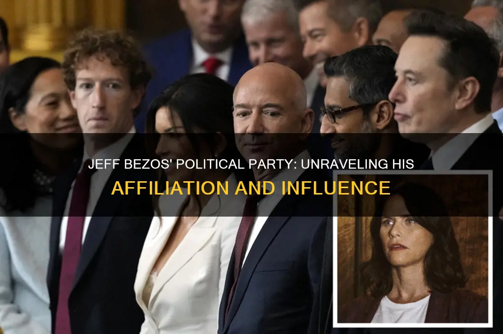 what political party does jeff bezos belong to