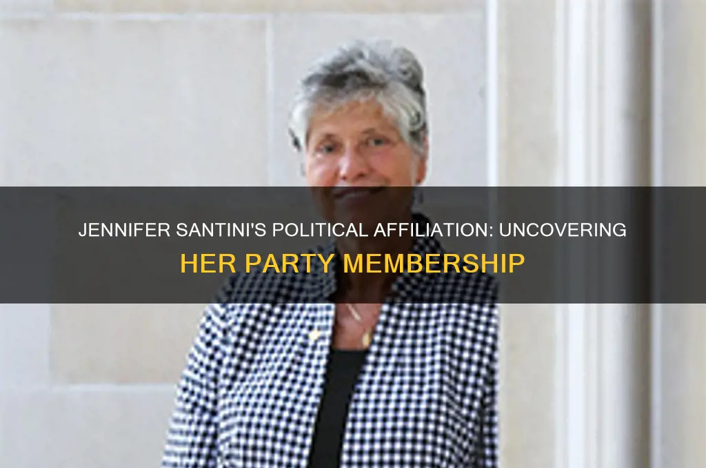 what political party does jennifer santini belong to