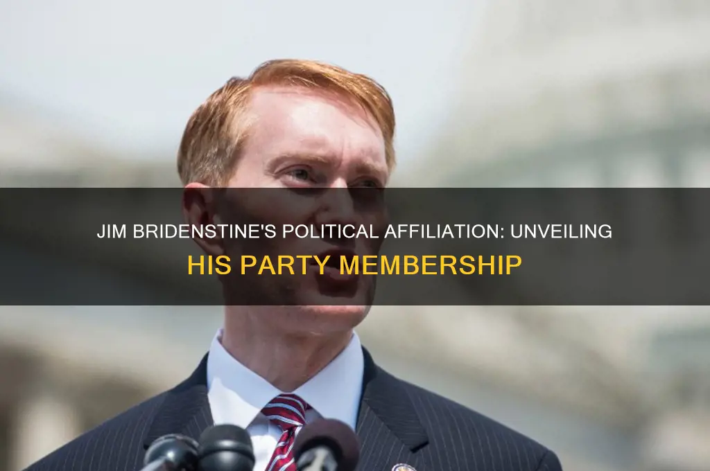 what political party does jim bridenstine belong to