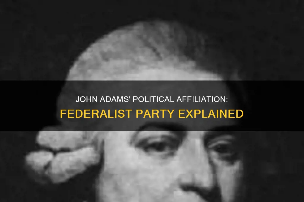 what political party does john adams belong to