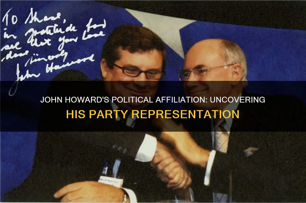 what political party does john howard represent
