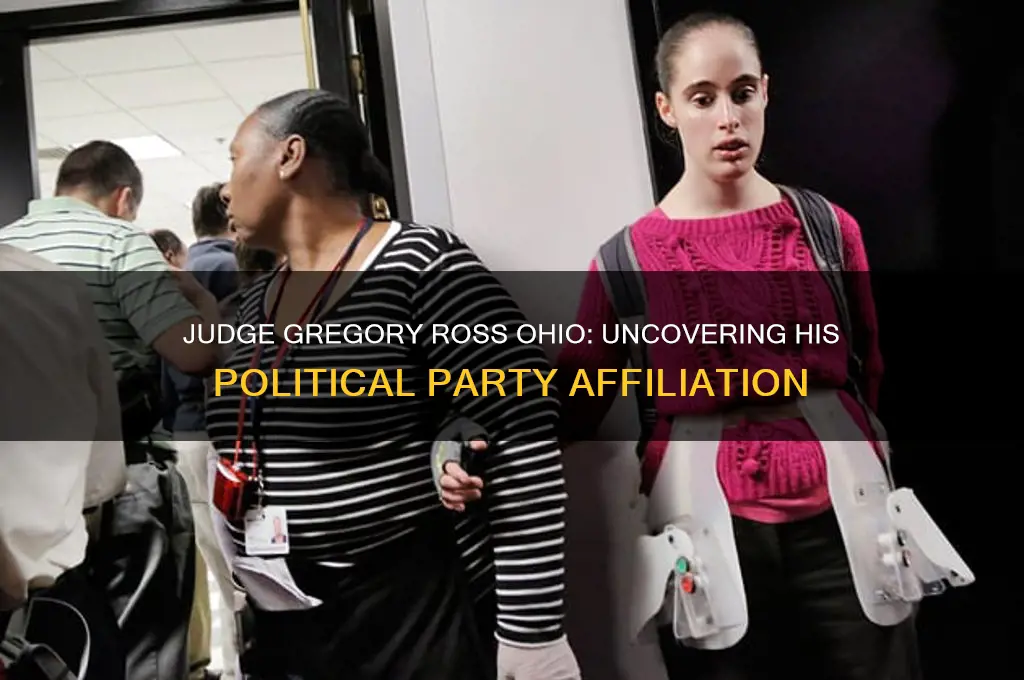 what political party does judge gregory ross ohio belong to