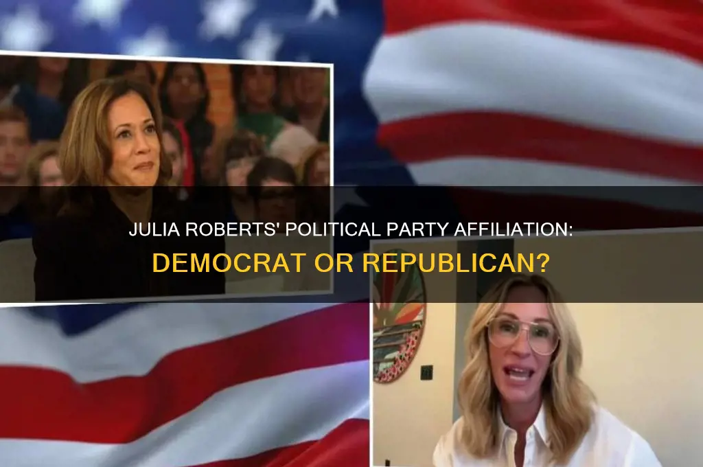what political party does julia roberts beling to