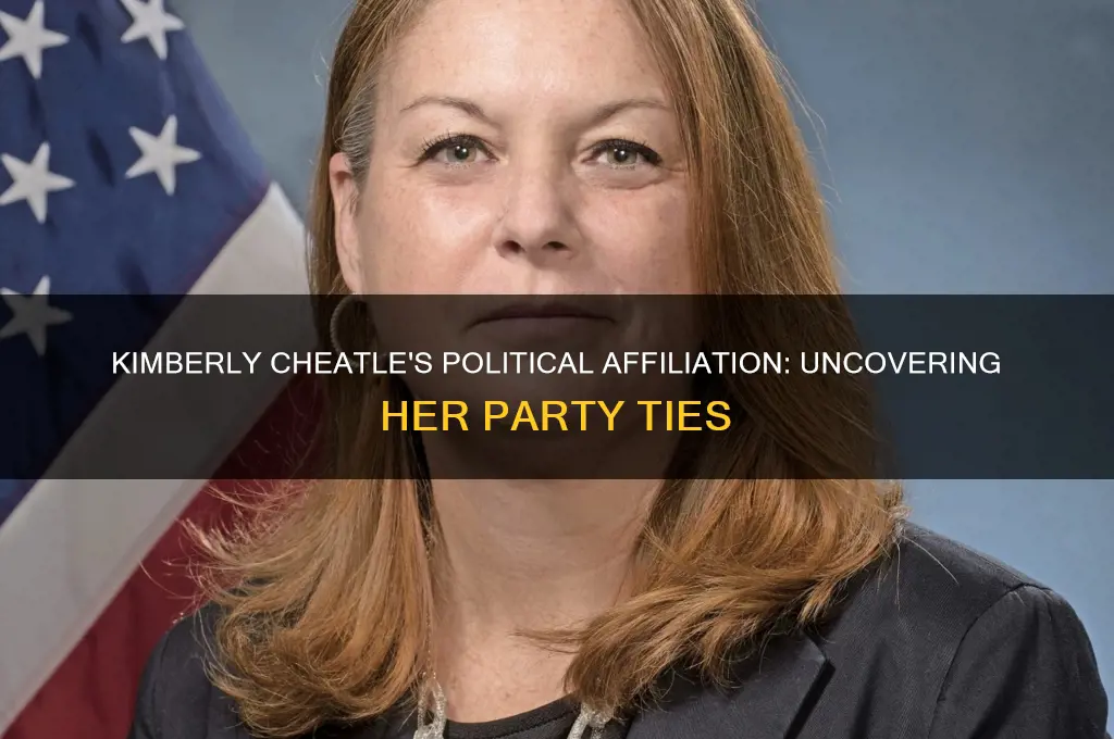 what political party does kimberly cheatle belong to