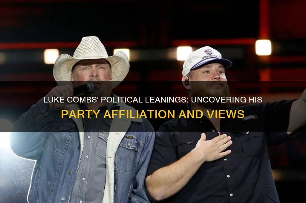 what political party does luke combs support