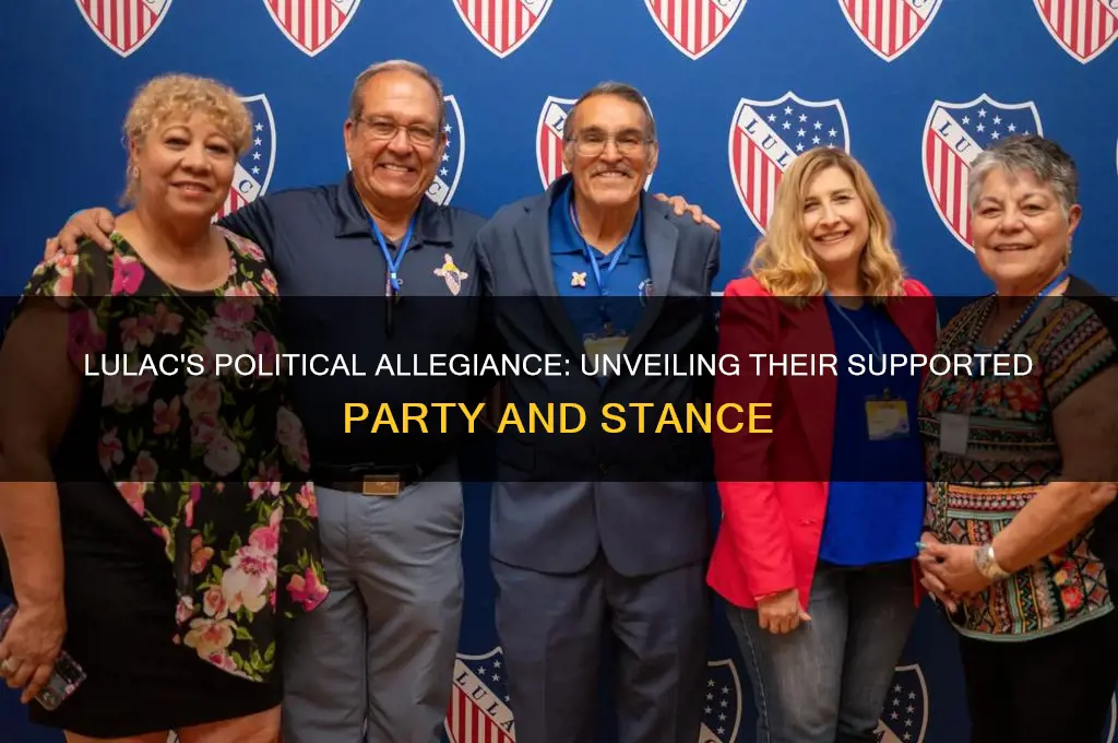 what political party does lulac support