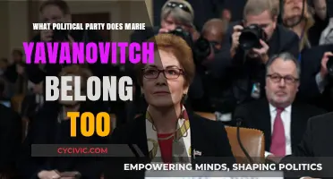 Marie Yovanovitch's Political Party Affiliation: Unraveling the Mystery