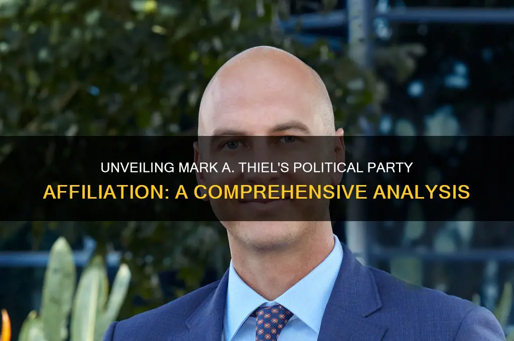 what political party does mark a thiel nelong yo