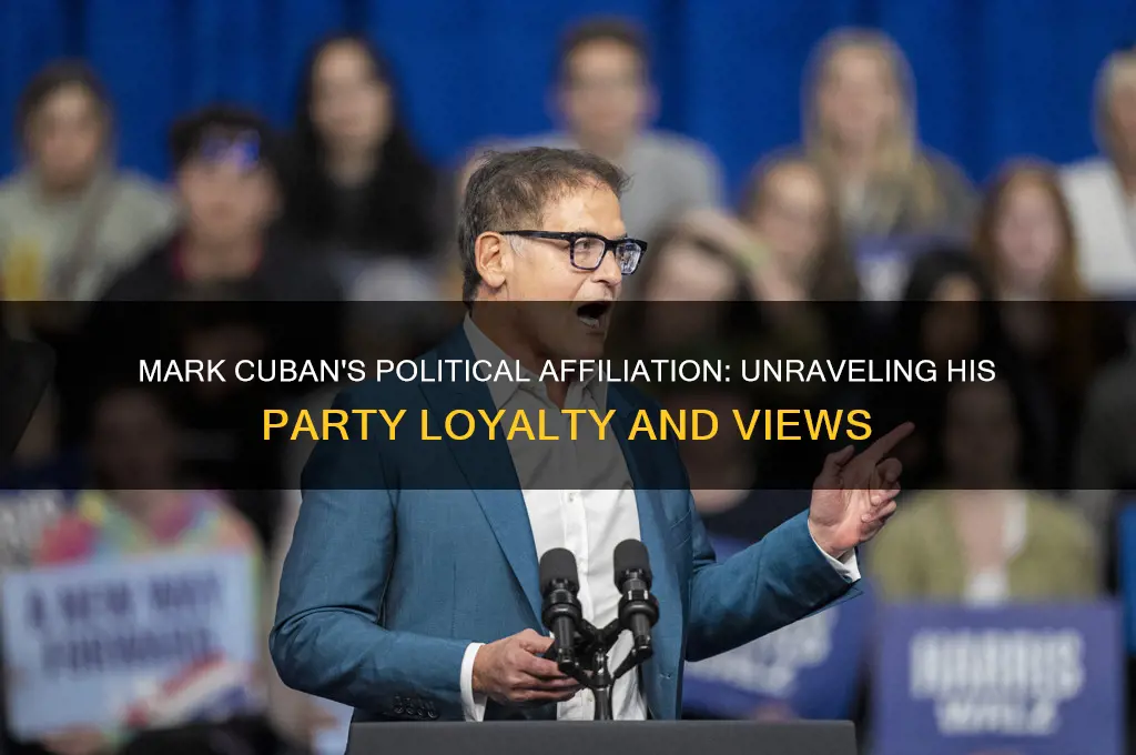 what political party does mark cuban belong to