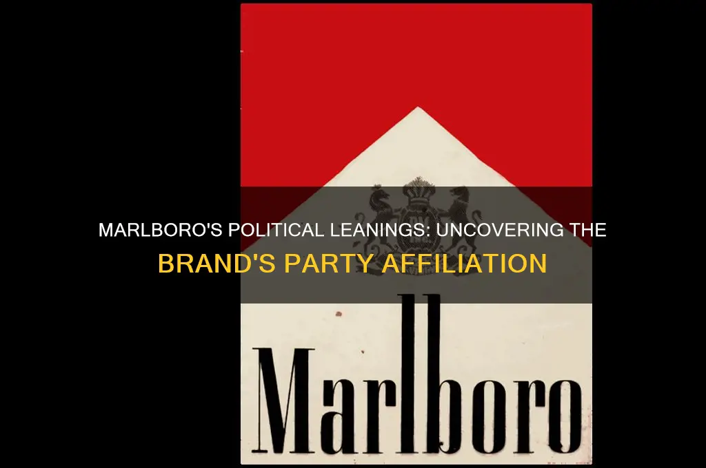 what political party does marlboro support