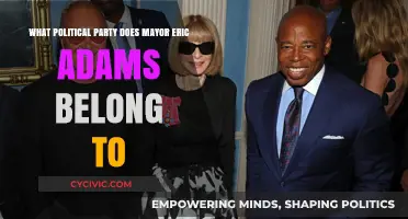 Mayor Eric Adams' Political Affiliation: Unveiling His Party Membership
