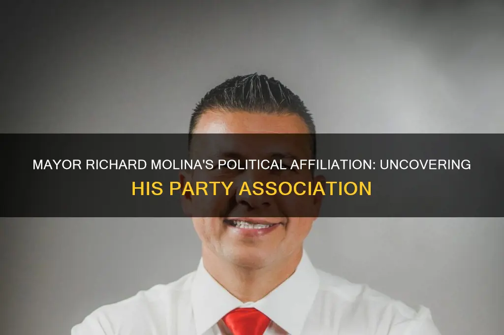 what political party does mayor richard molina associate with
