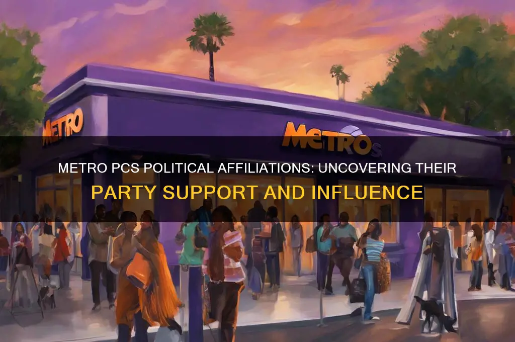 what political party does metro pcs support