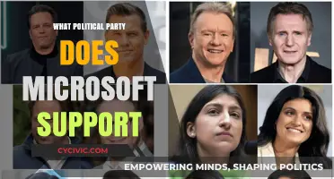 Microsoft's Political Leanings: Uncovering the Tech Giant's Party Affiliations