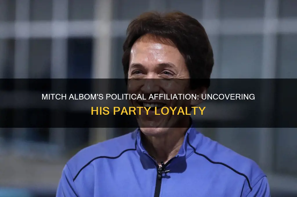what political party does mitch albom belong to
