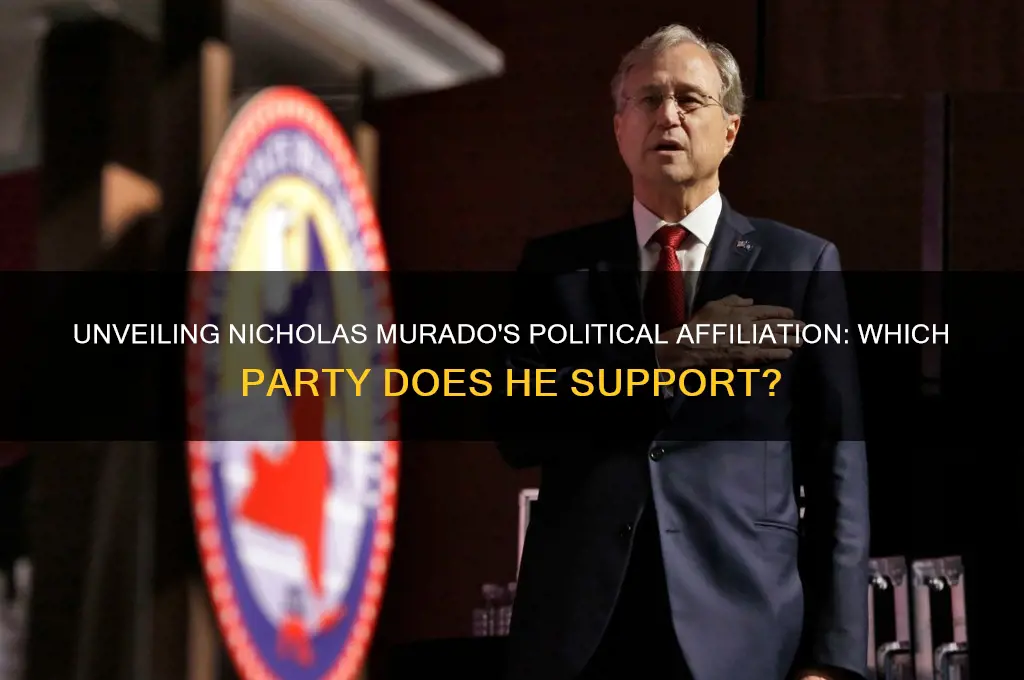 what political party does nicholas murado belong to