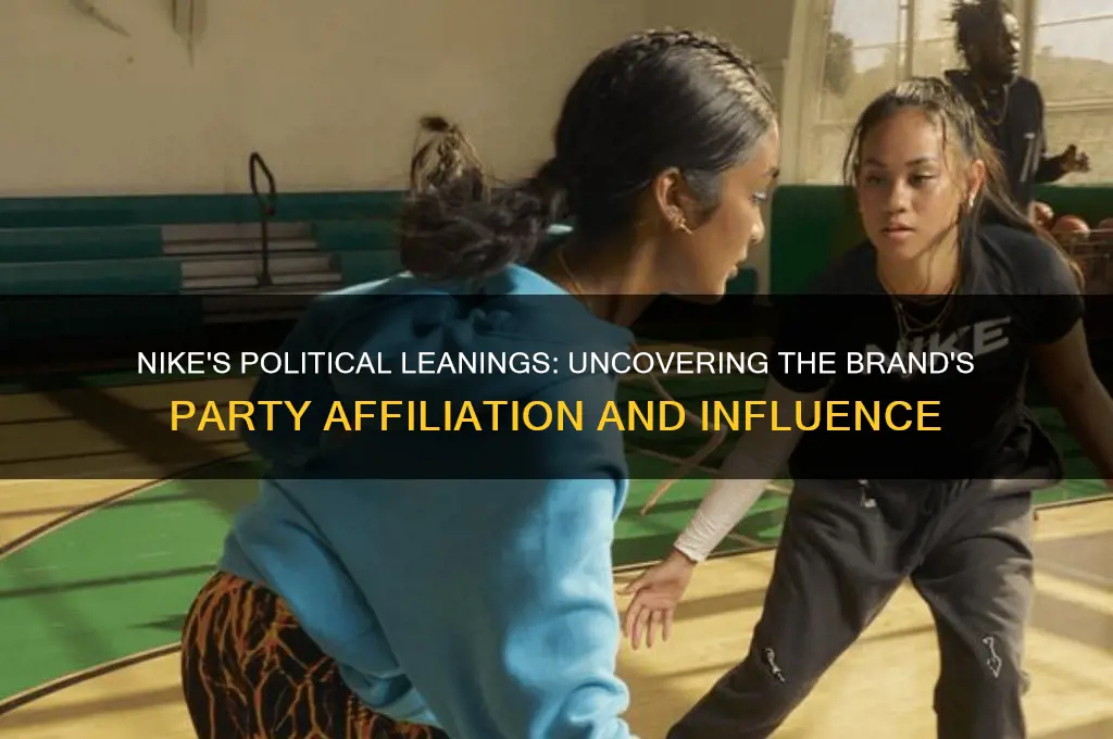 what political party does nike support