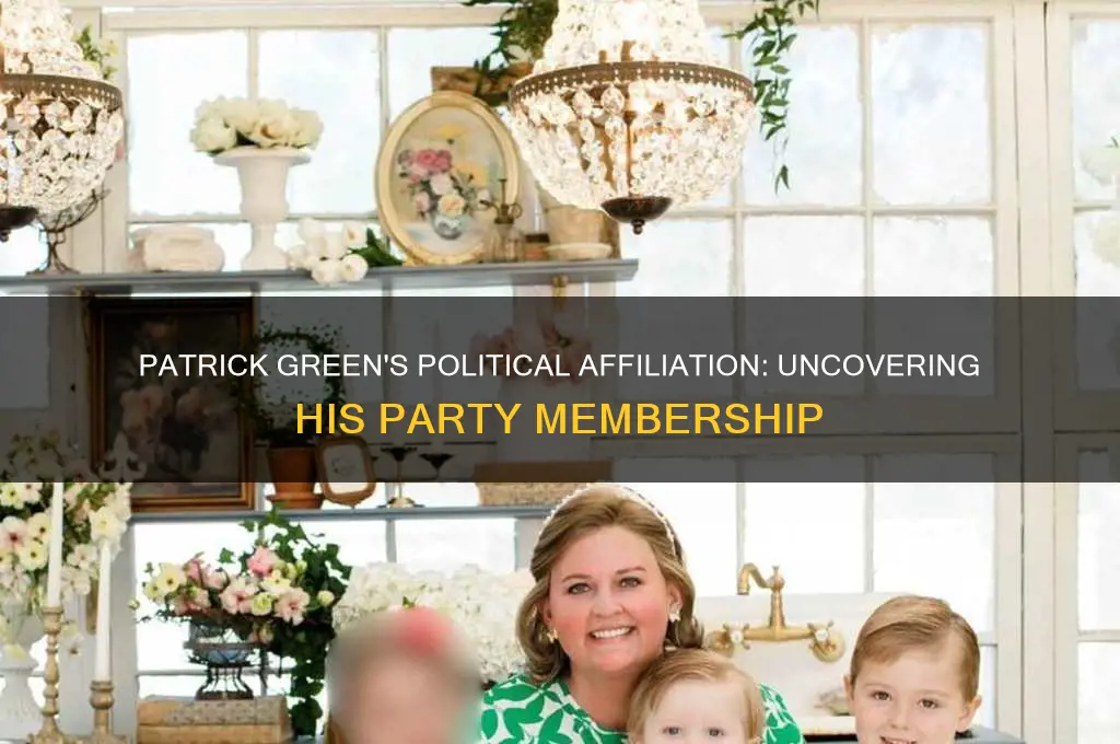 what political party does patrick green belong to