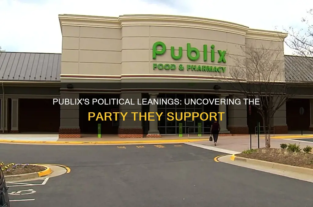 what political party does publix support