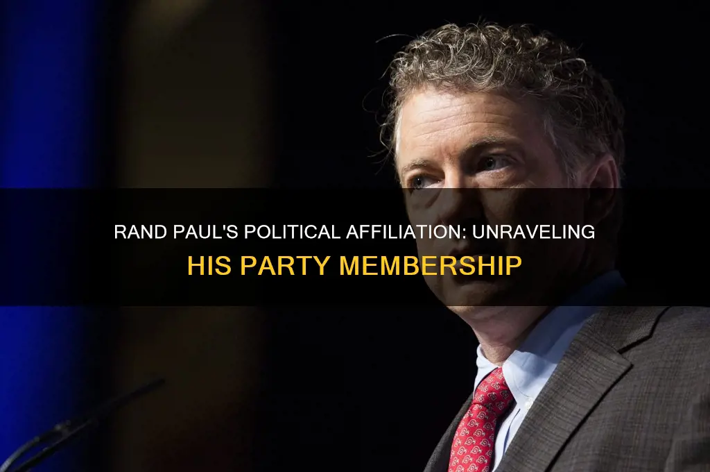 what political party does rand paul belong to