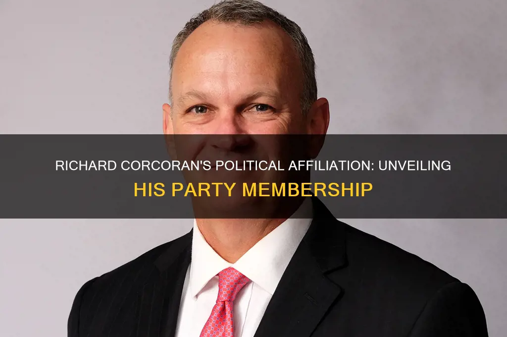 what political party does richard corcoran belong to