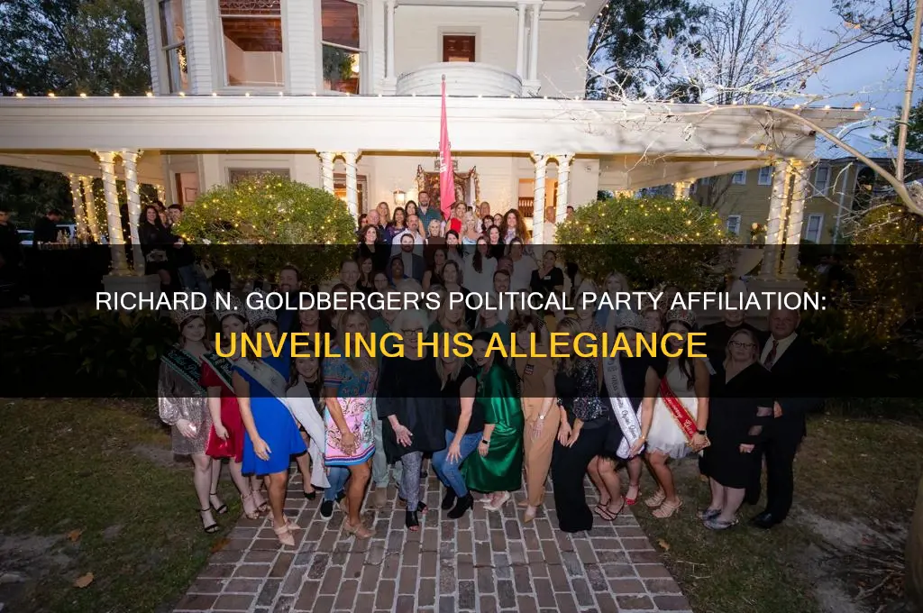 what political party does richard n goldberger belong to