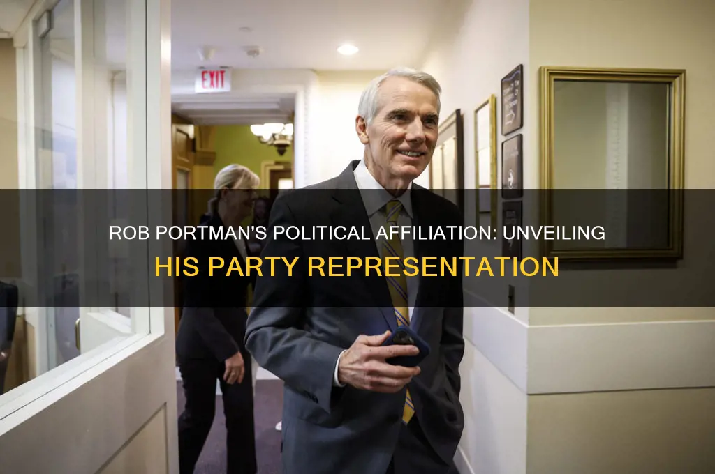 what political party does rob portman represent